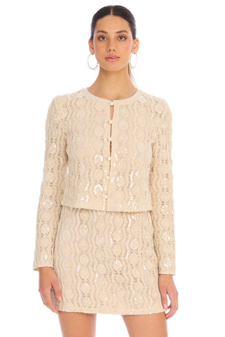 BEADED DAWN MINI SKIRT