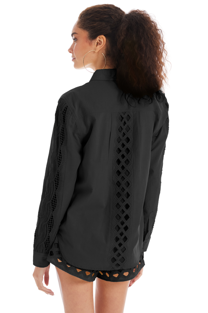 EYELET NINA SHIRT