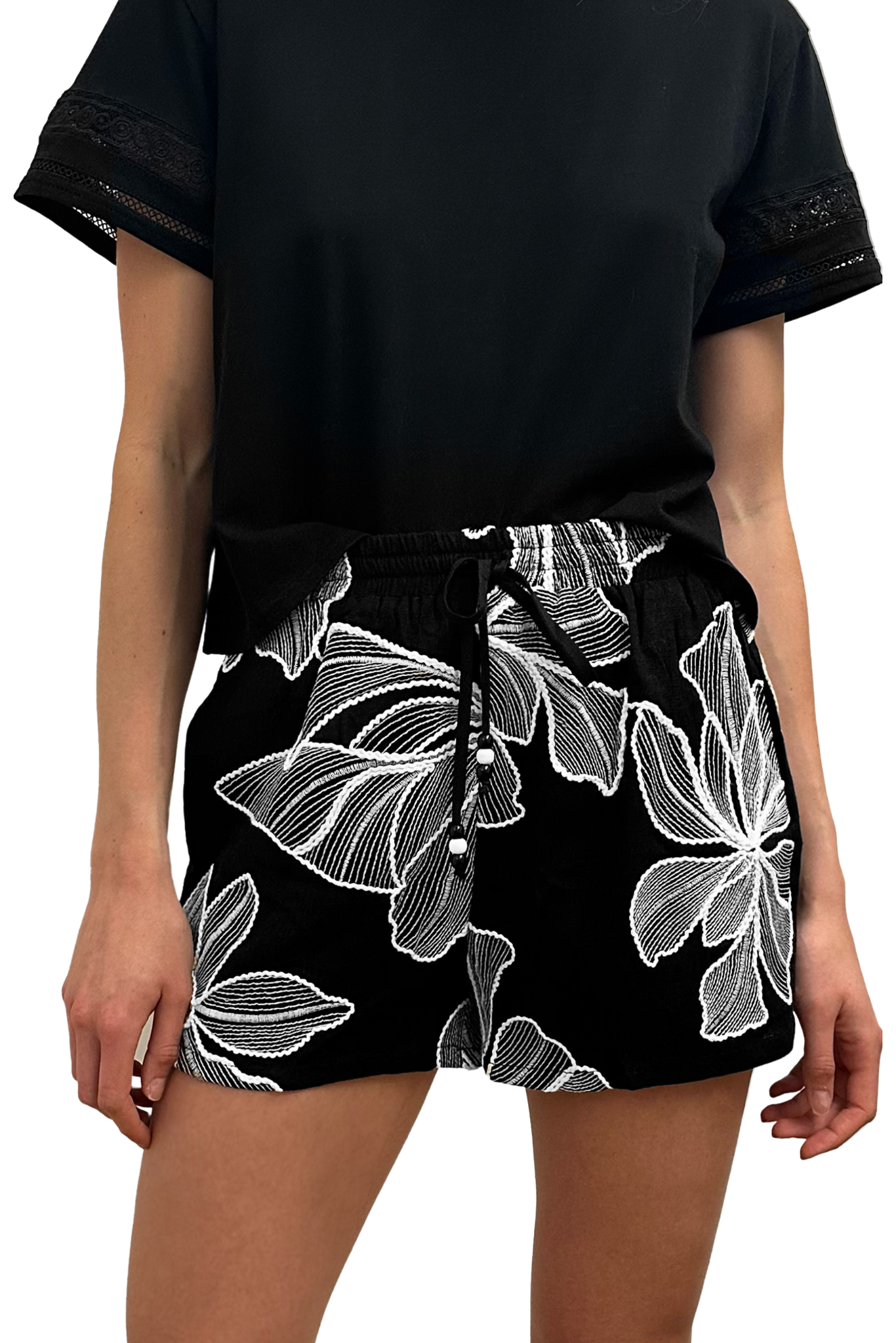 【SIENNE】 Nina Lace Shorts / 追跡付 Nina Lace Shorts (Green) - sienne