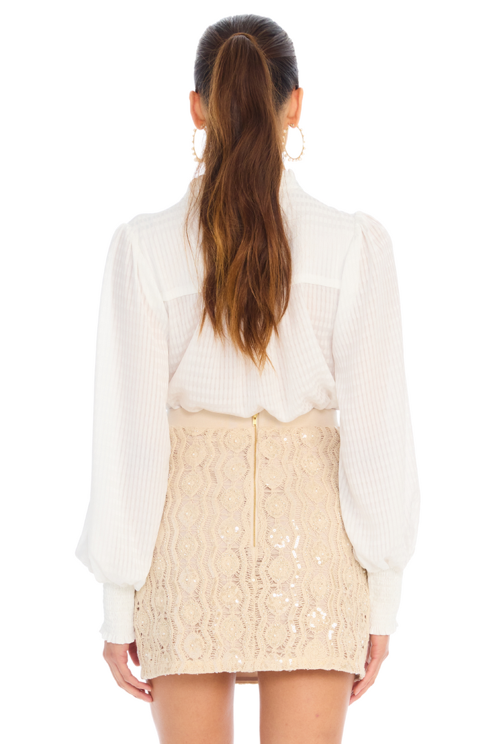 BEADED DAWN MINI SKIRT