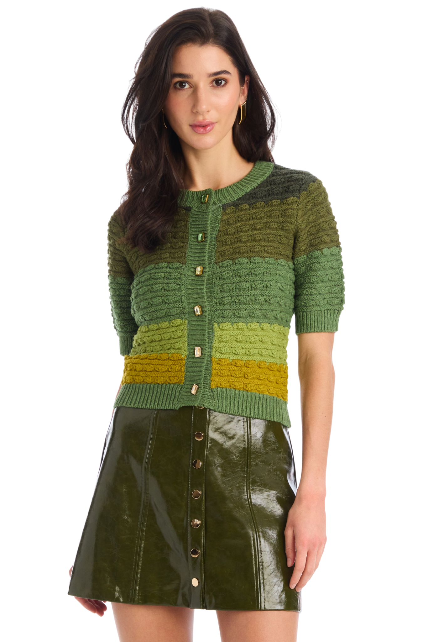 SHORT SLEEVE ADELLE CARDIGAN – ALLISON New York