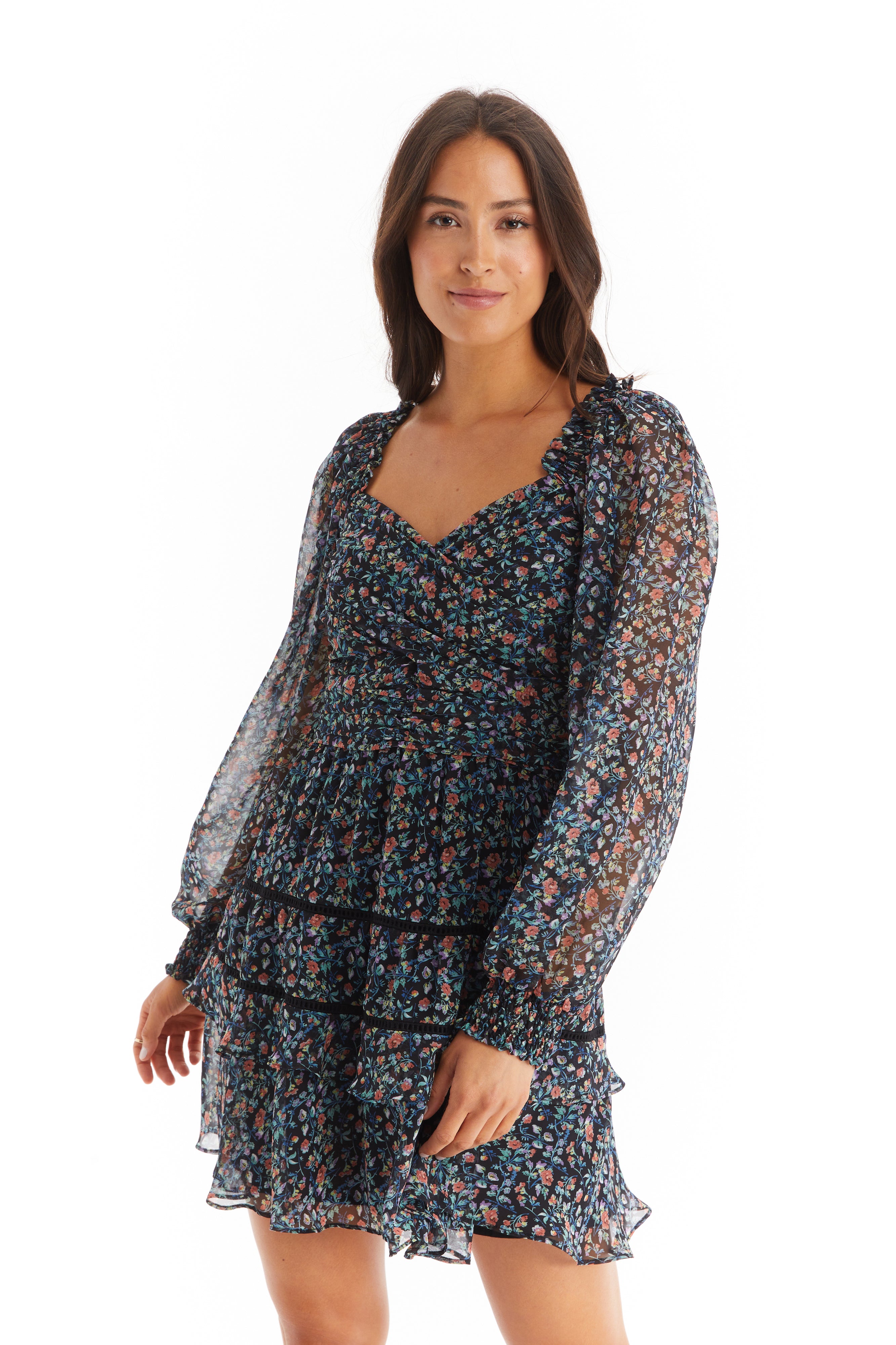 Madison Organic Mini Dress / Heart main image 0