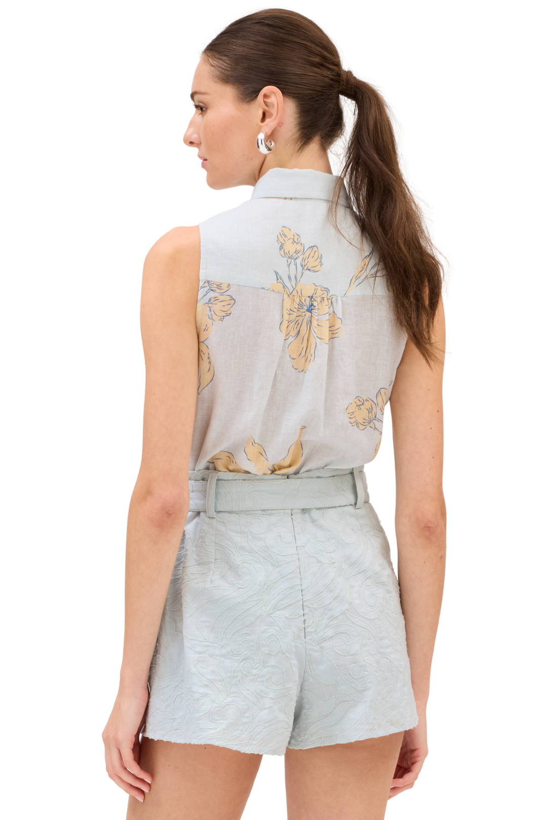 EMBROIDERED AINSLEY SHORTS