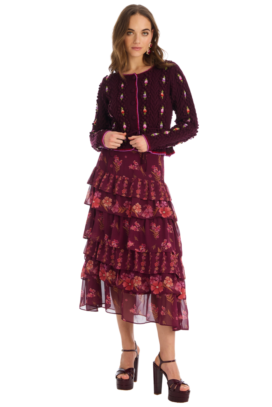 RUBY MIDI SKIRT