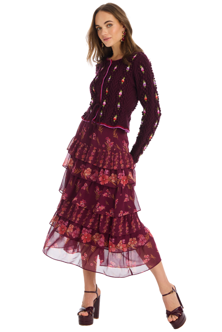 RUBY MIDI SKIRT
