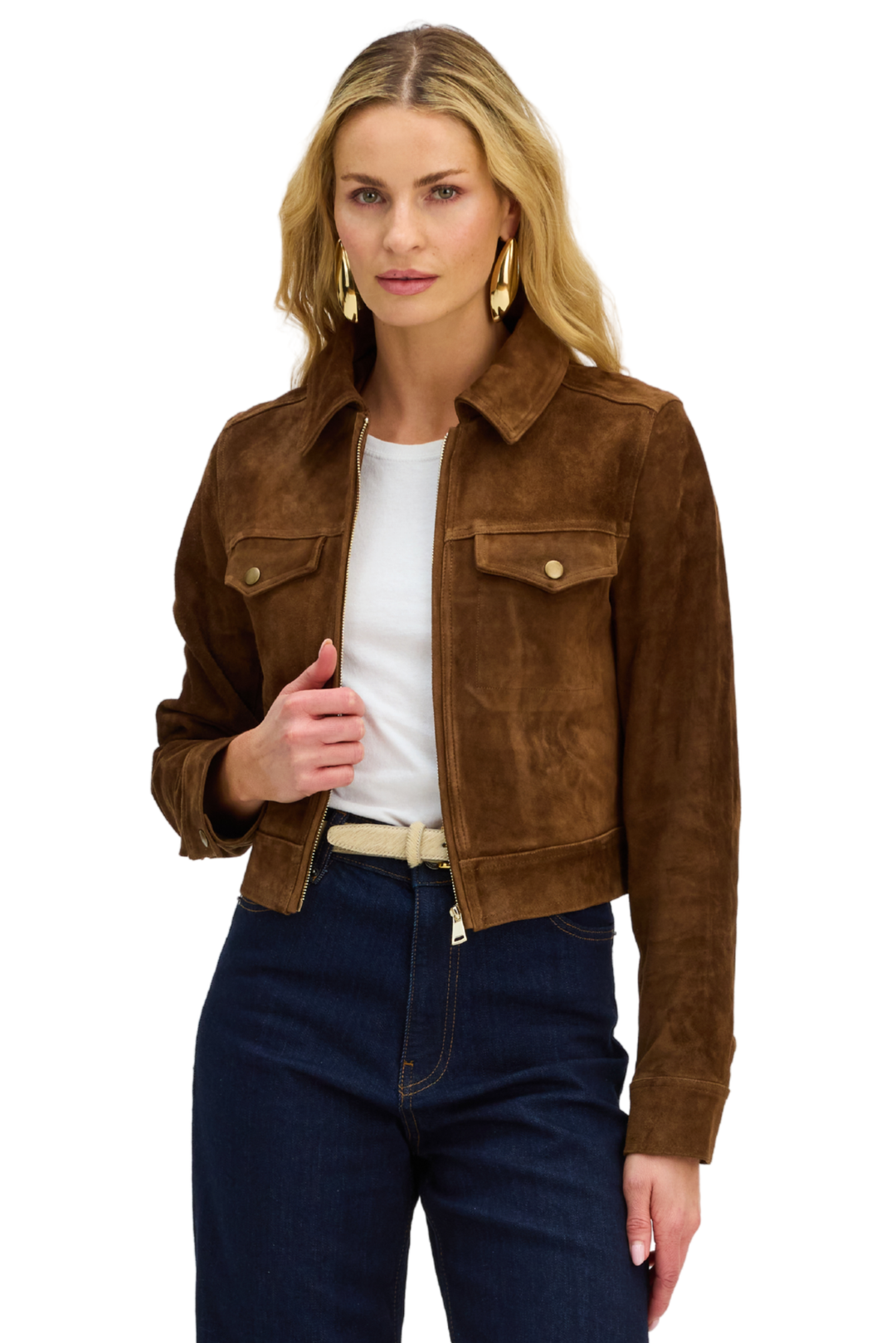 ALLY SUEDE JACKET