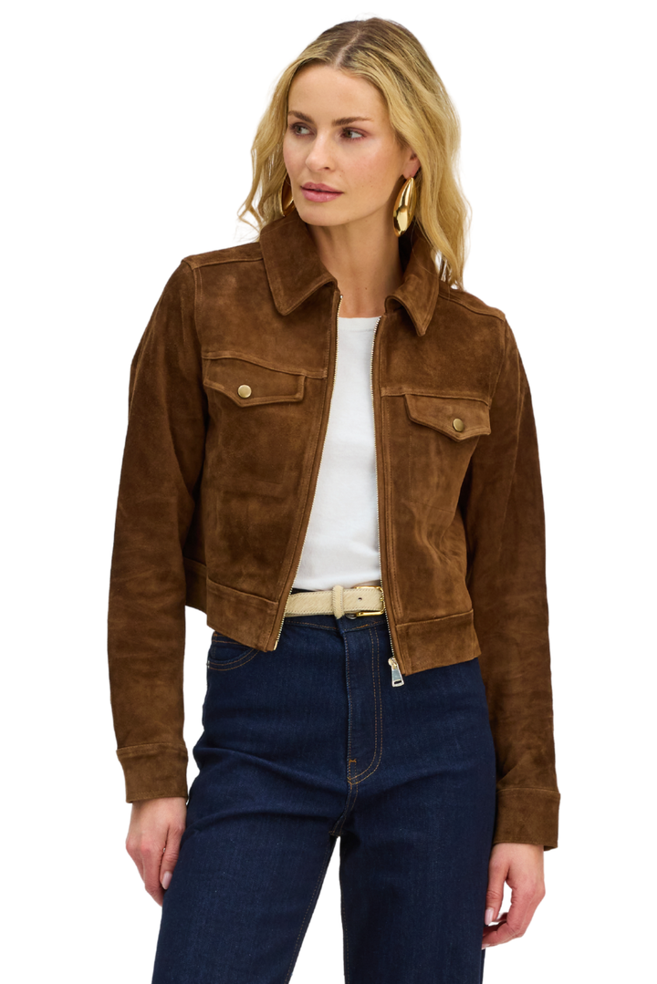 ALLY SUEDE JACKET