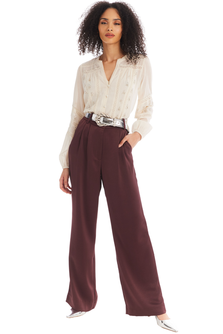 JOAN SATIN PANTS