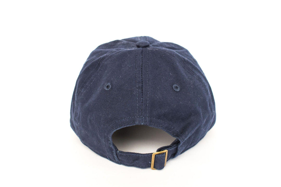 Navy Blue Letter Baseball Hat
