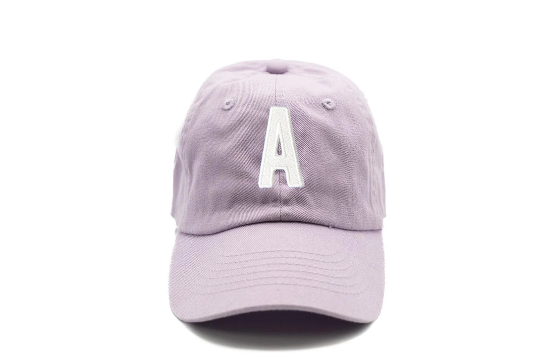 Lilac Letter Baseball Hat