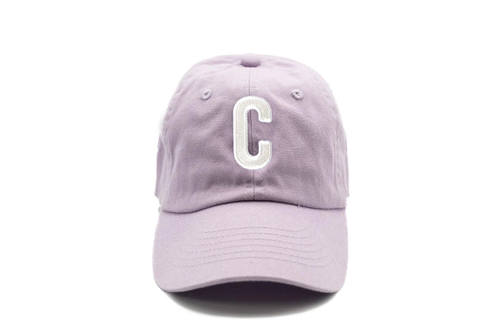 Lilac Letter Baseball Hat