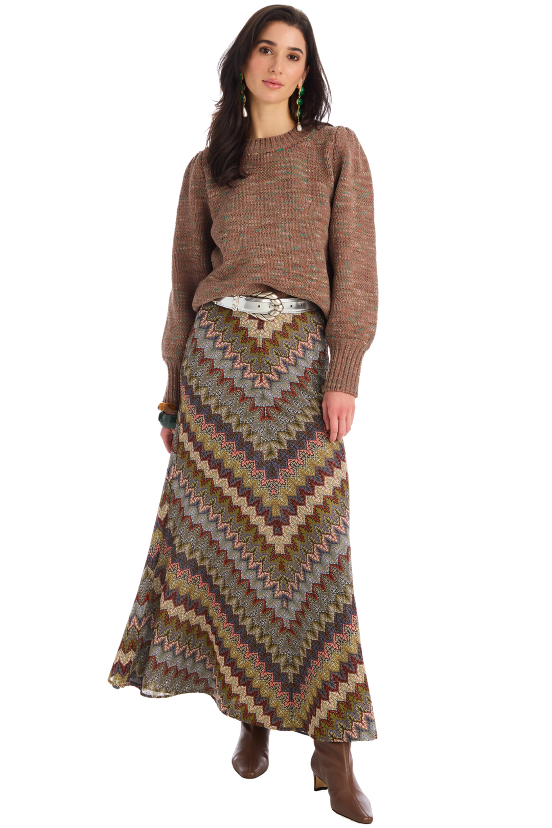 OLIVE SKIRT