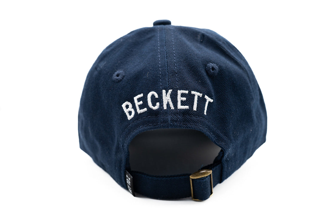 Navy Blue Letter Baseball Hat