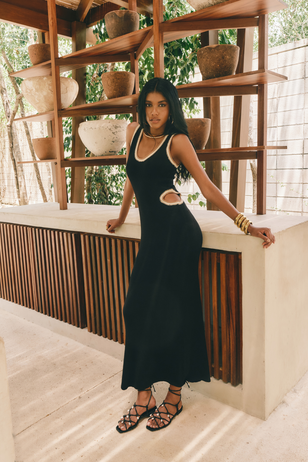 DIXIE CUTOUT DRESS DIXIE CUTOUT DRESS