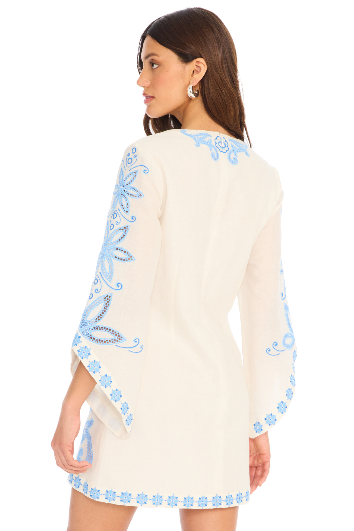 EMBROIDERED ALINA DRESS ALLISON New York EMBROIDERED ALINA DRESS ALLISON New York