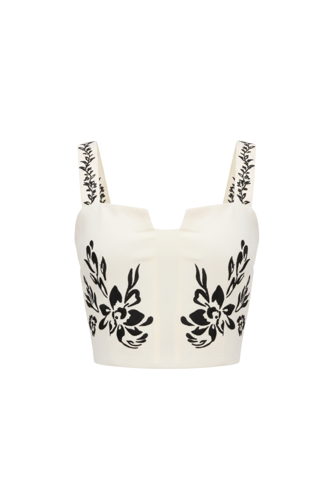EMBROIDERED COLETTE TANK