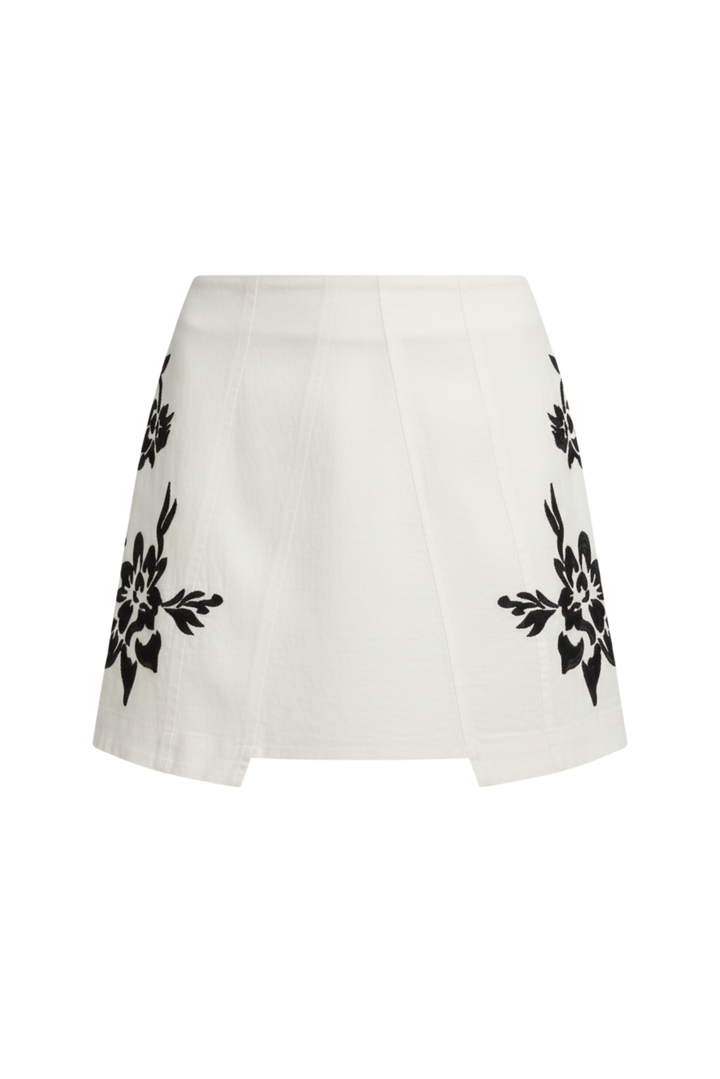 EMBROIDERED CAROLINE SKIRT