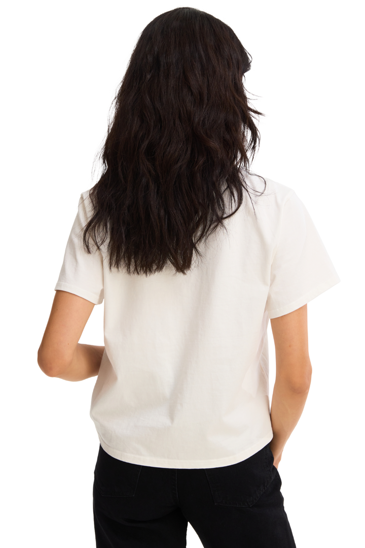 EMBROIDERED HEARTS TEE