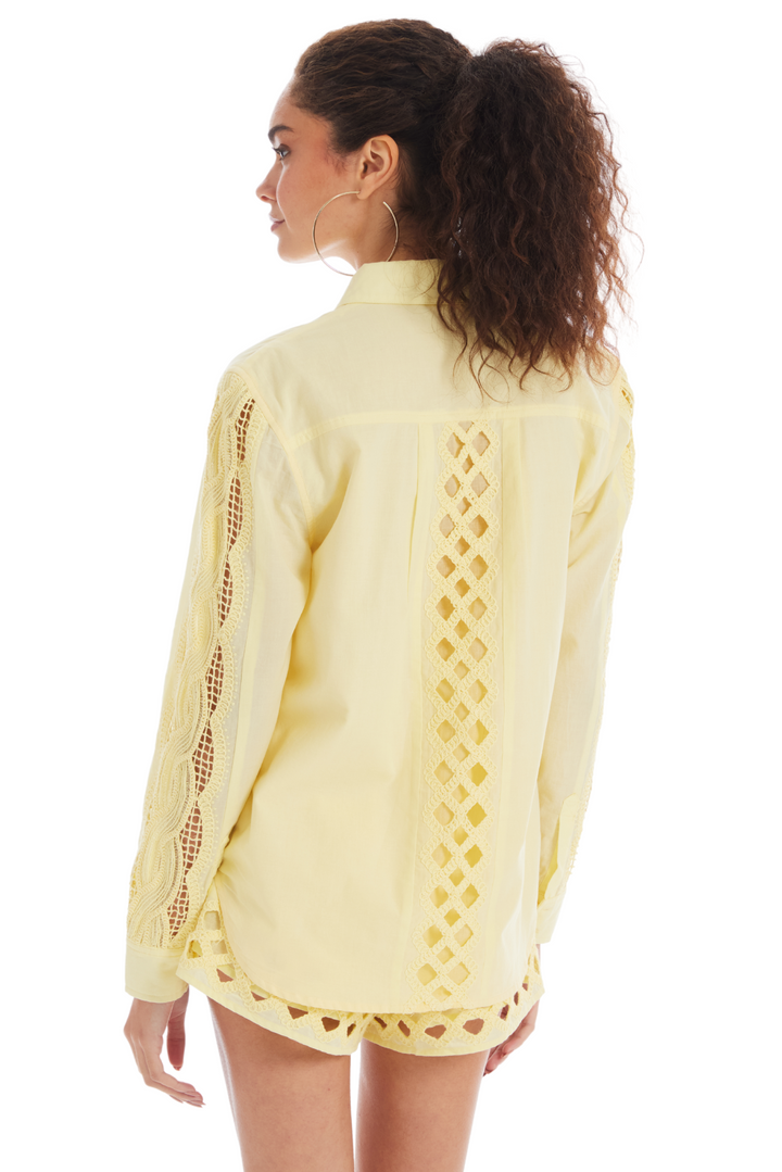 EYELET NINA SHIRT