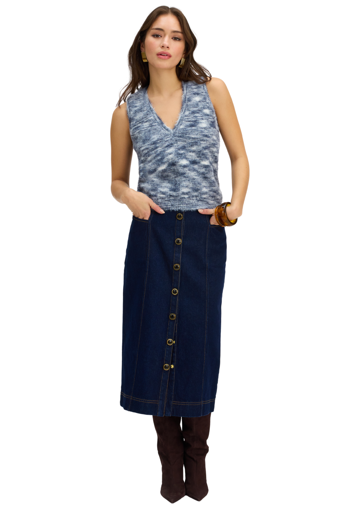 AMBROSE MIDI SKIRT