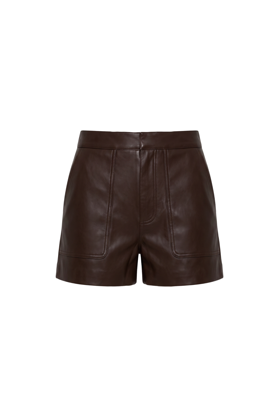 ELIJAH LEATHER SHORTS