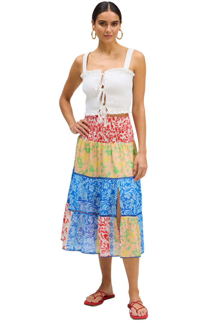 CHASE MIDI SKIRT