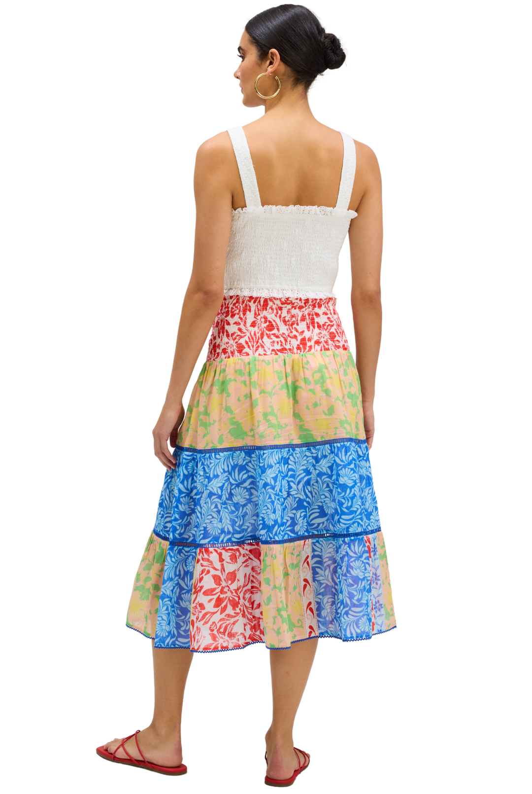 CHASE MIDI SKIRT