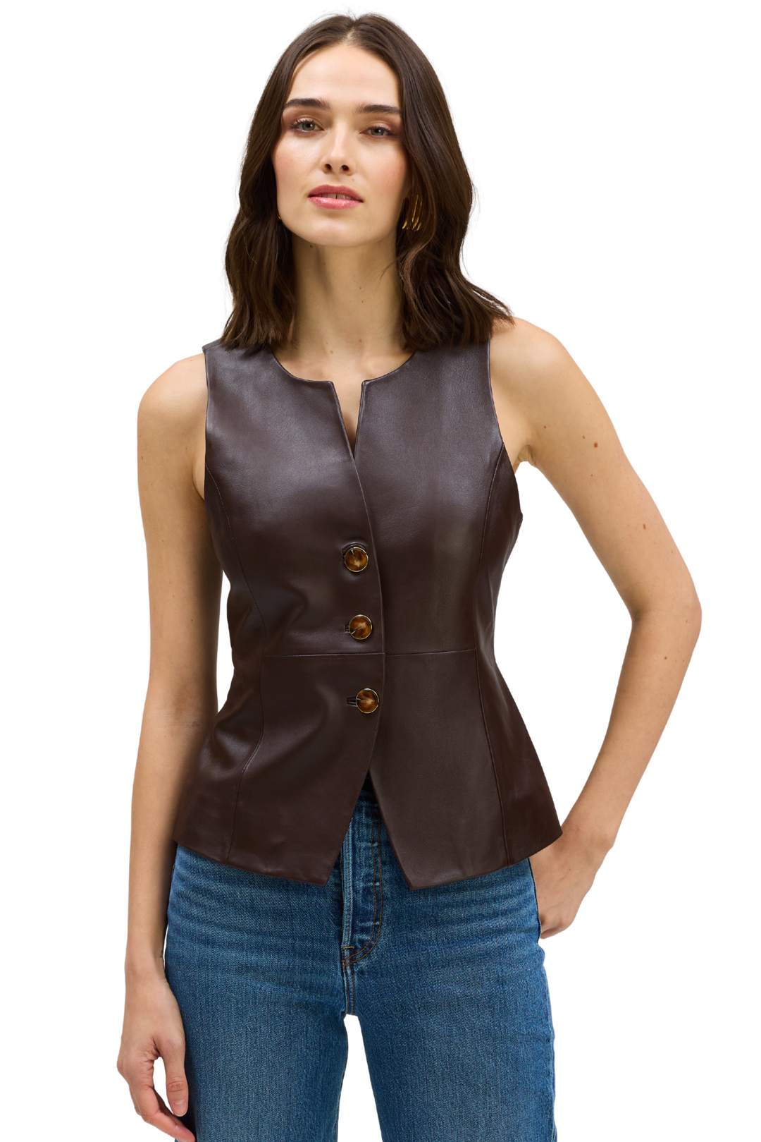 OLIVER LEATHER VEST