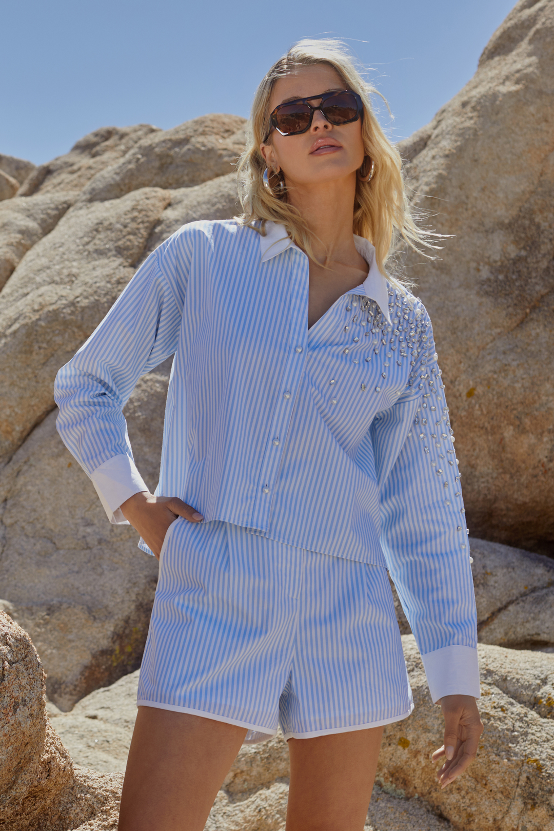 RHINESTONE EMILY TOP