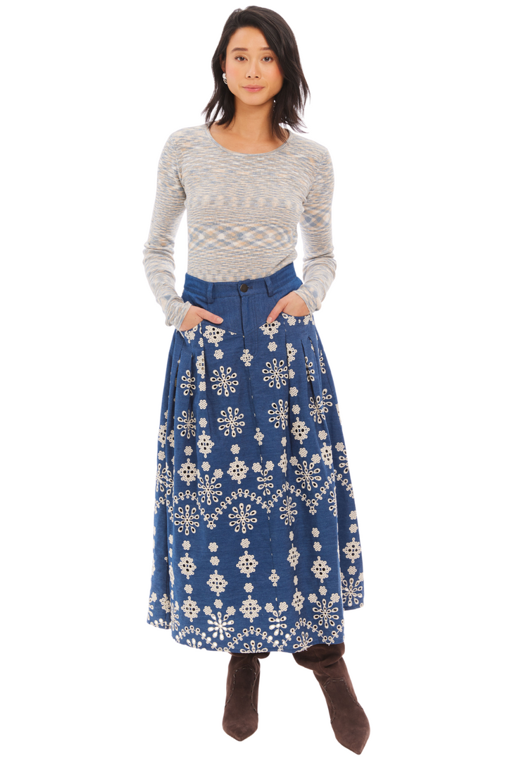 GRETA MIDI SKIRT