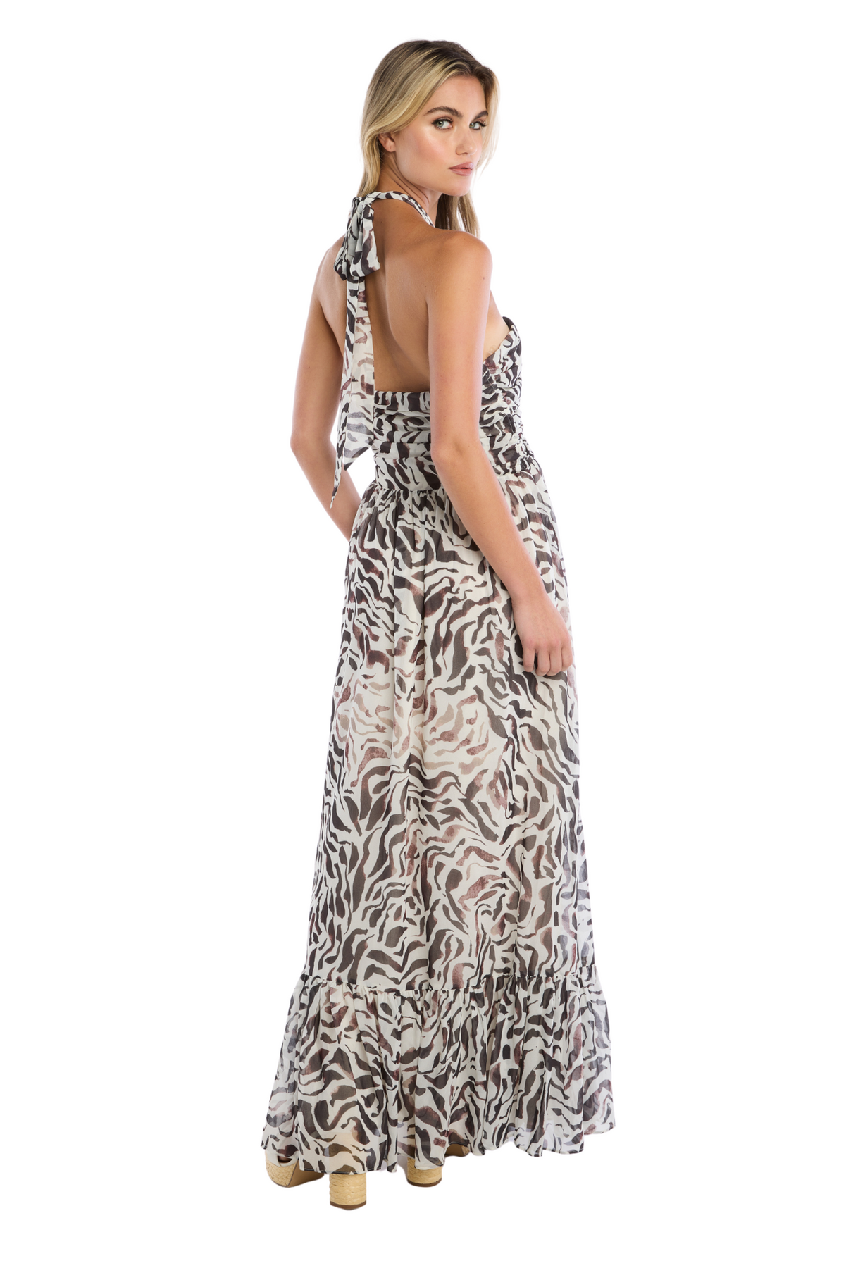 the sabine dress in silk chiffon The Sabine Dress in Silk Chiffon