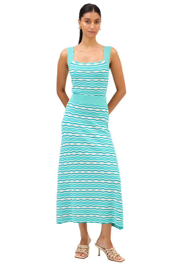 WAVEY KNIT SKIRT