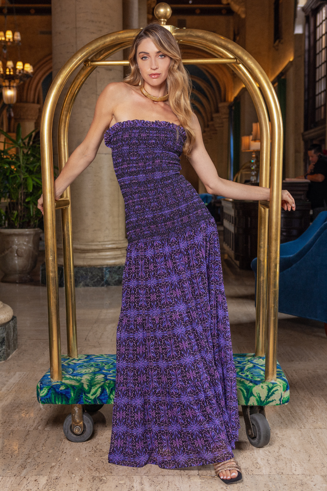 Make Me Move Dusty Purple Maxi Dress | Dusty purple dress, Purple prom dress,  Purple maxi dress