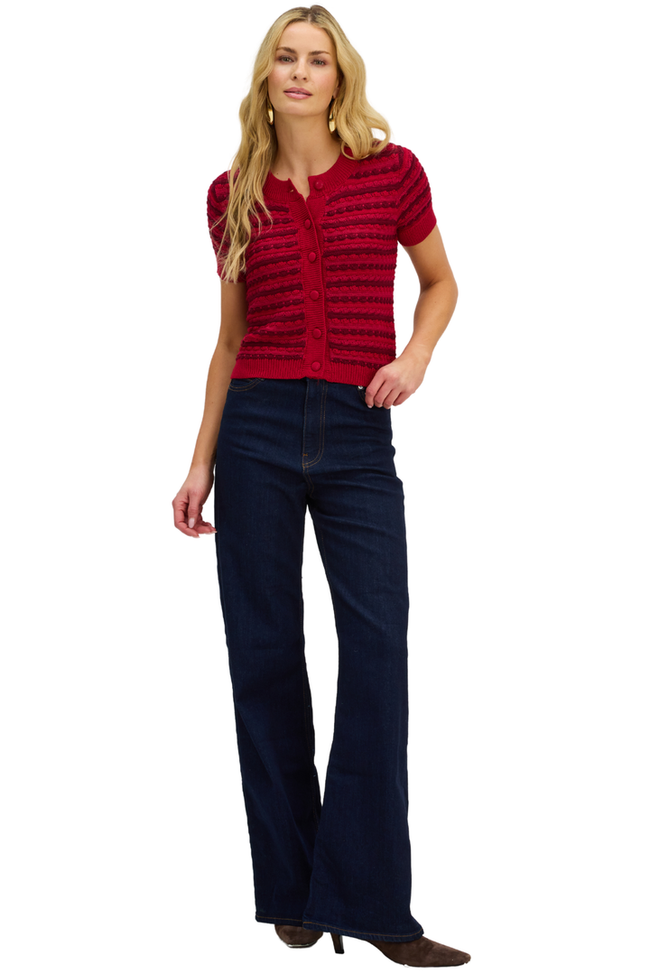 SHORT SLV ADELLE CARDIGAN