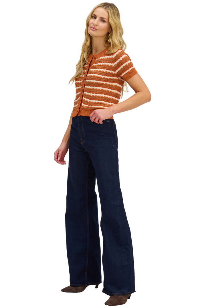 SHORT SLV ADELLE CARDIGAN