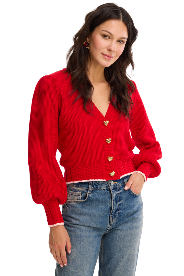 SOLID PIPER CARDIGAN