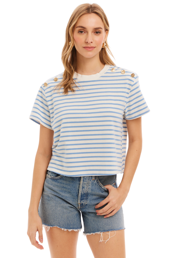 STRIPE BROOKLYN TEE