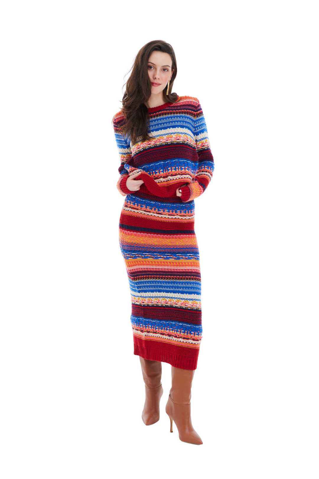 TAMAR RAINBOW SWEATER ALLISON New York TAMAR RAINBOW SWEATER ALLISON New York