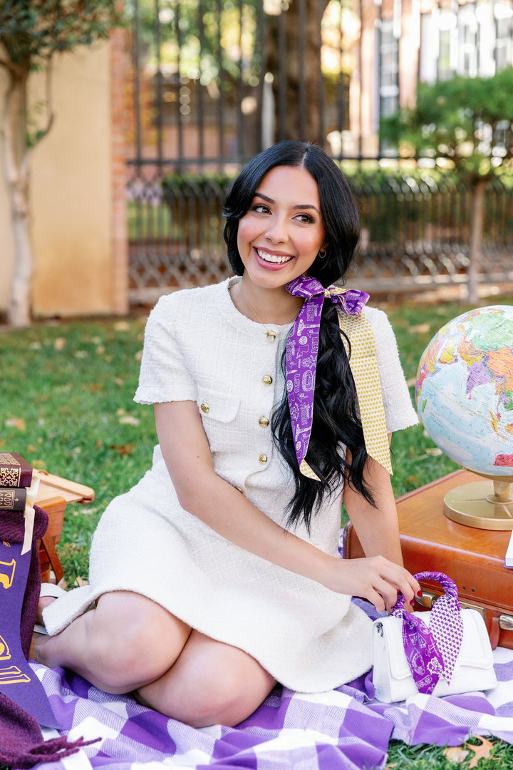 Louisiana State University (LSU) - The Skinny Scarf