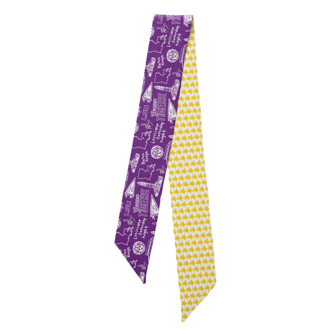 Louisiana State University (LSU) - The Skinny Scarf