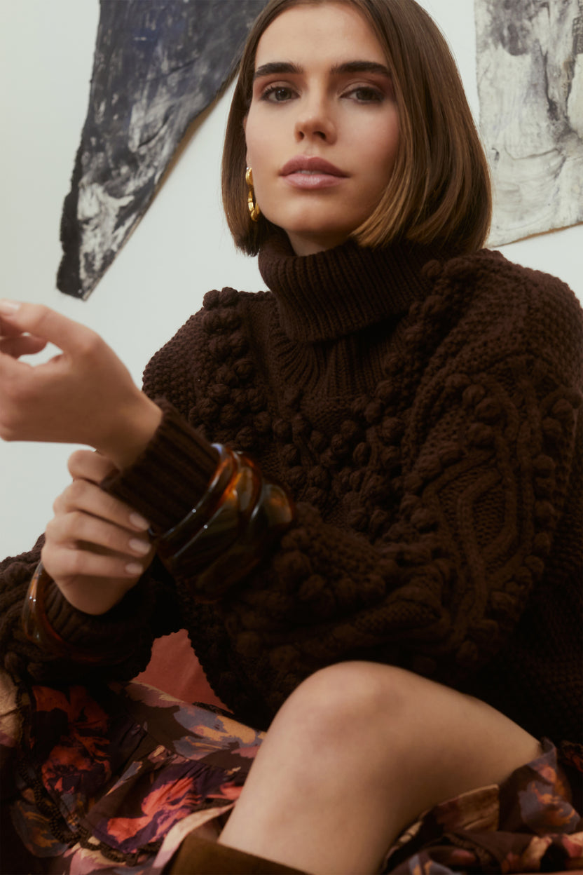 Allison New York - Emmanuelle Sweater-Berry