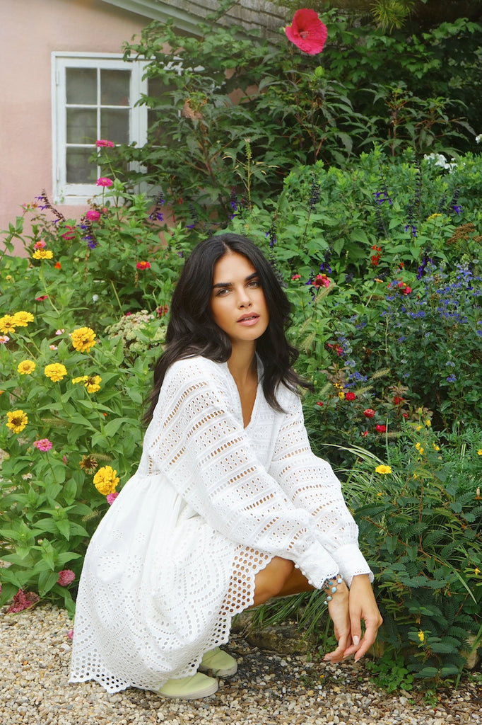 ISABEL DRESS - WHITE