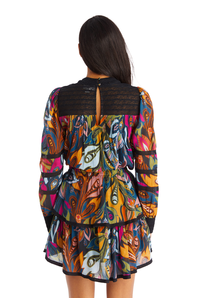 VERONICA BLOUSE - BOLD PAISLEY